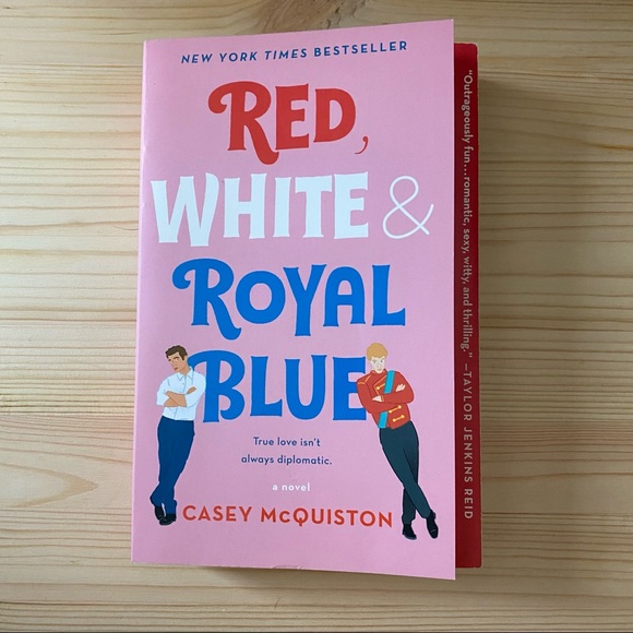 SOLD ON PANGOBOOKS - Book - Red, White and Royal Blue - Picture 1 of 4